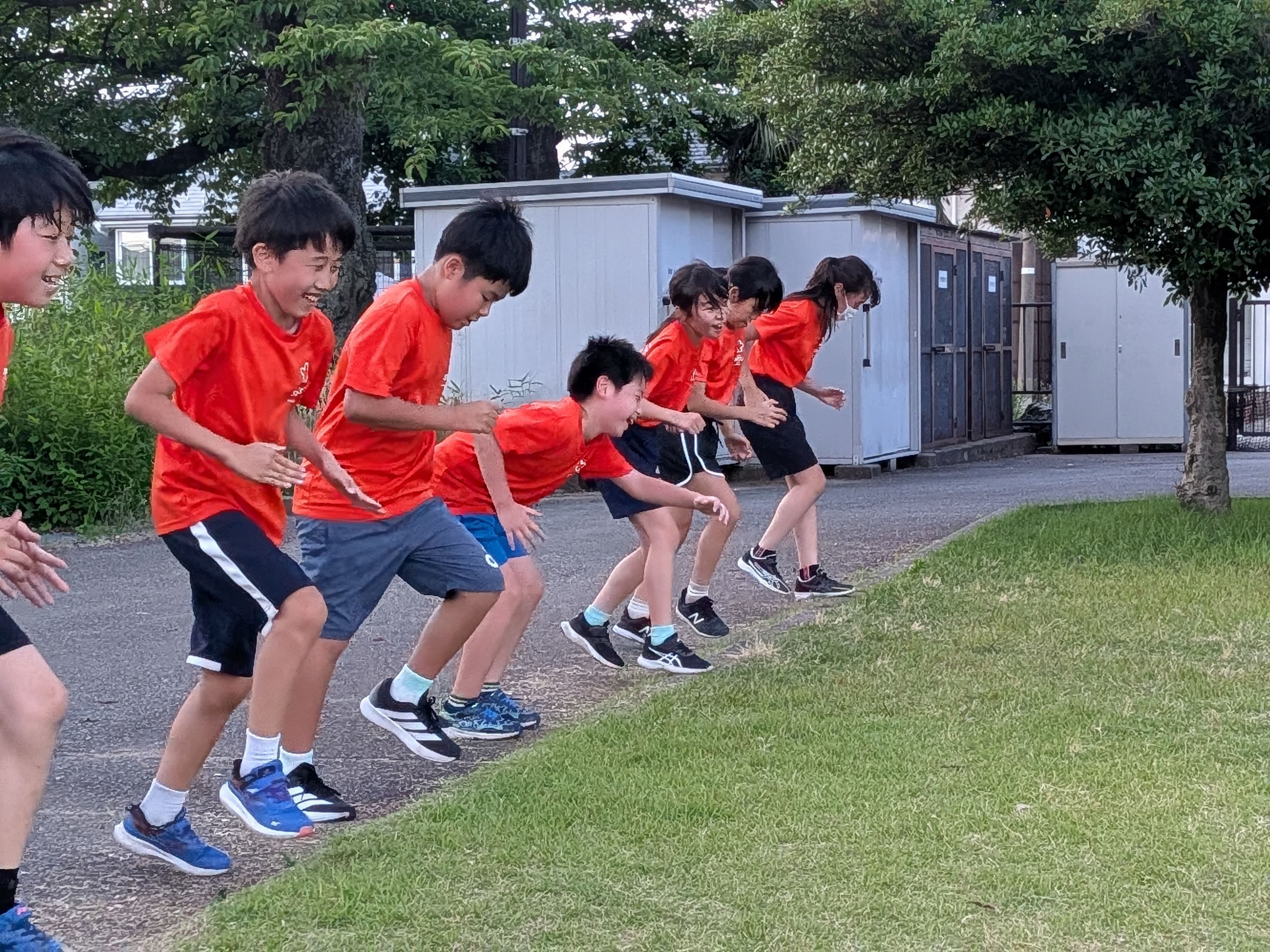 ステッピングドリルで動きづくり